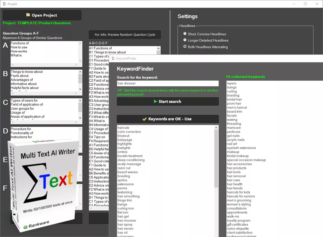 Generador de contenido IA WordPress