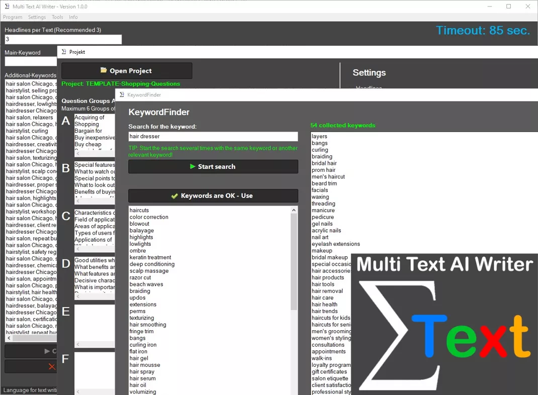 Immagine: Generatore di contenuti AI